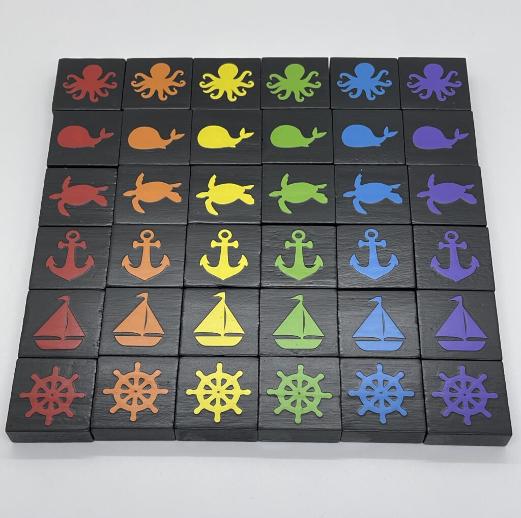 Custom Qwirkle
