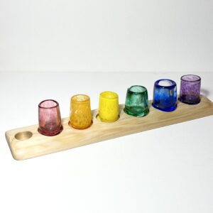Rainbow Shot Glass Set