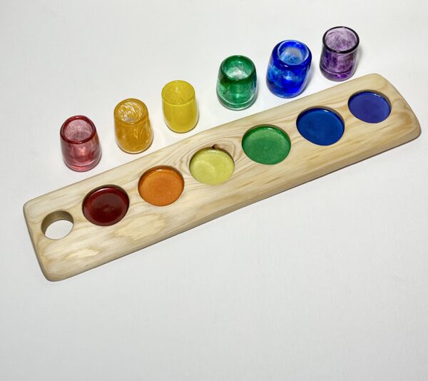 Rainbow Shot Glass Set - Image 3